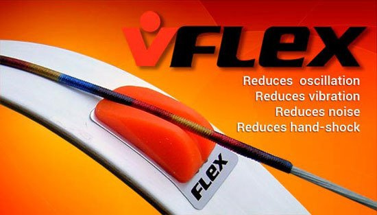 Sklendė V-FLEX LIMB-STRING BLACK 1/PAIR