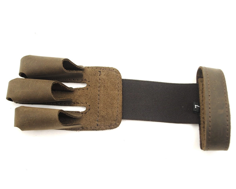 Herbis šaudymo iš lanko pirštinės su Velcro užsegimu, 1 TIPAS