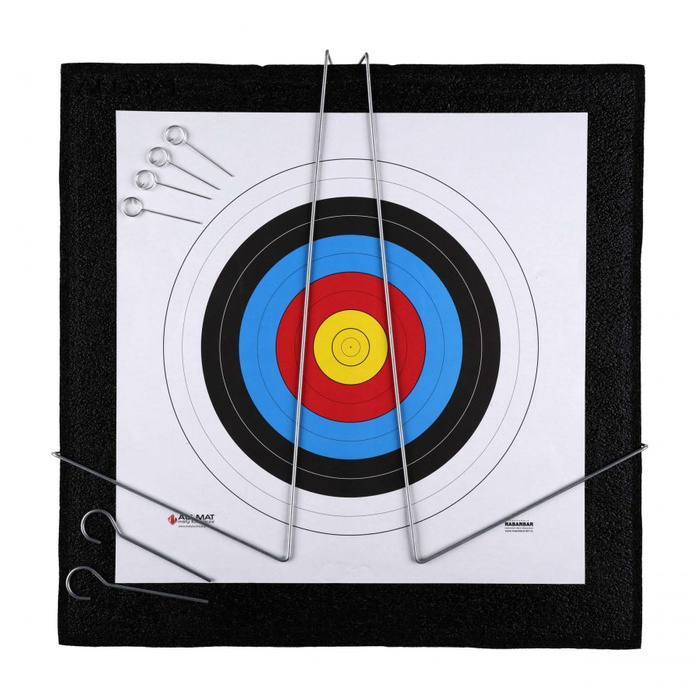 Mata łucznicza 60x60x15 cm + stelaż piankowa