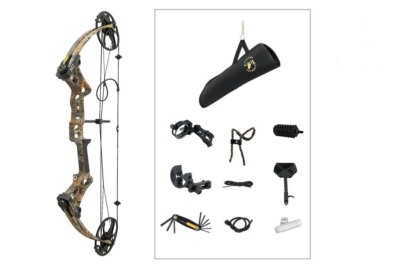 Topoint M1 70# CAMO pulley bow with kit
