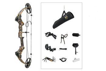Topoint M1 70# CAMO pulley bow with kit
