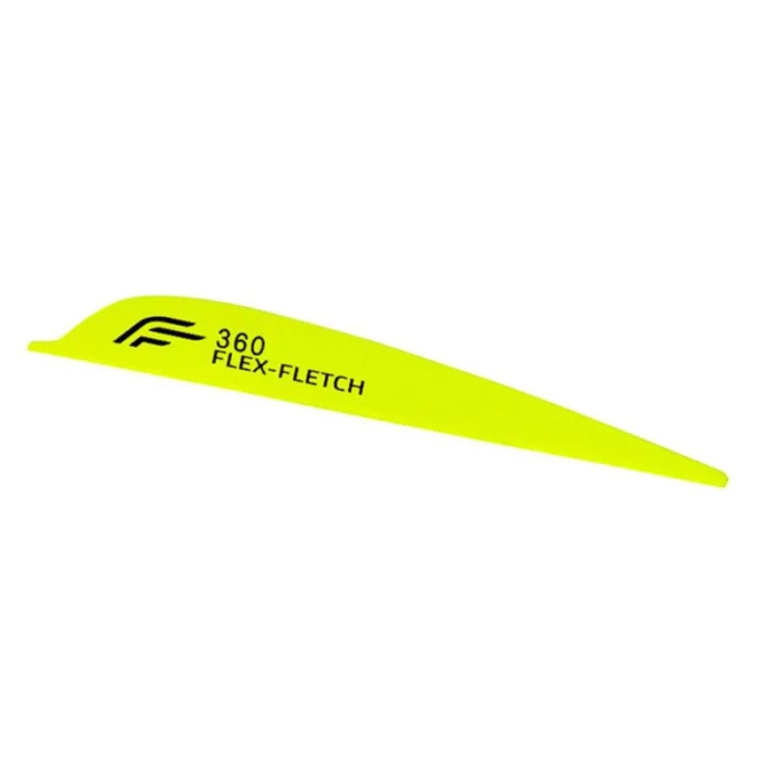 Flex-Fletch Vane FFP-360 Parabolic Fl – Lotki Flex‑Fletch Parabolic FFP‑360, Prawoskrętne
