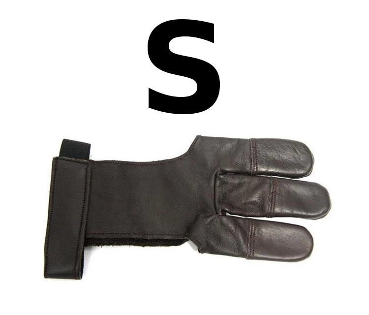 Rękawiczka łucznicza elTORO tradycyjna ETHS101 Brązowa