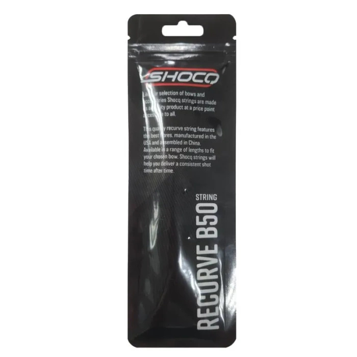 Shocq String Recurve B50 Nockpoint + Protection