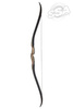 HUNTING BOWS GRAY DYMOND 62" RH 25 LBS FLEMISH DYNEEMA STRING INCL.