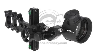 APEX GEAR HUNTING & 3D SIGHTS AEGIS PRO 2-DOT LED BLACK