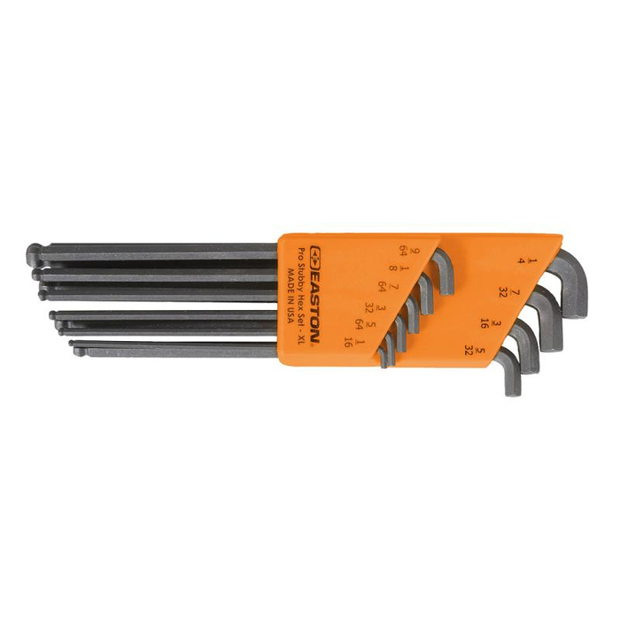 Easton Allen Wrench Set Pro Stubby Clam Pack