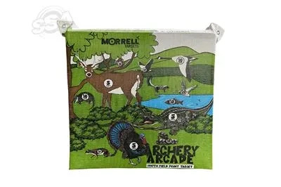 MORRELL PORTABLE TARGET YOUTH ARCHERY SHOOTING GALLERY - 28"x28"x10"