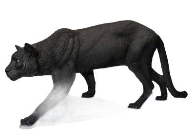 SRT 3D TARGET BLACK PANTHER - GROUP 2 - L142cm H70cm