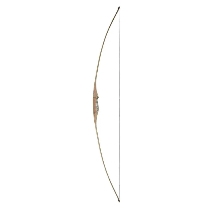 White Feather Longbow Osprey Black