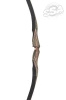 HUNTING BOWS GRAY DYMOND 62" RH 25 LBS FLEMISH DYNEEMA STRING INCL.