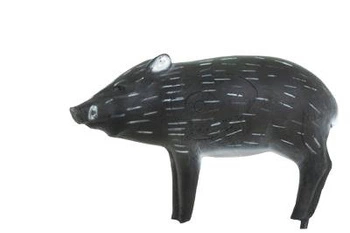 WILD LIFE 3D TARGET JAVELINA / PECARI - DIM:51x78x30CM GROUP 3