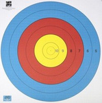 Tarcza papierowa 80 cm Fita - centralna 6 Ring